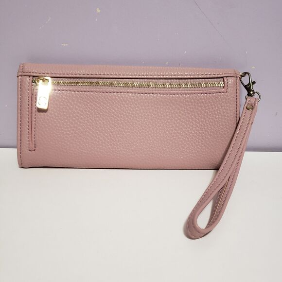 Bandolino Mauve Pink Women's Wristlet Wallet 3.5"×7.5" - Picture 2 of 10